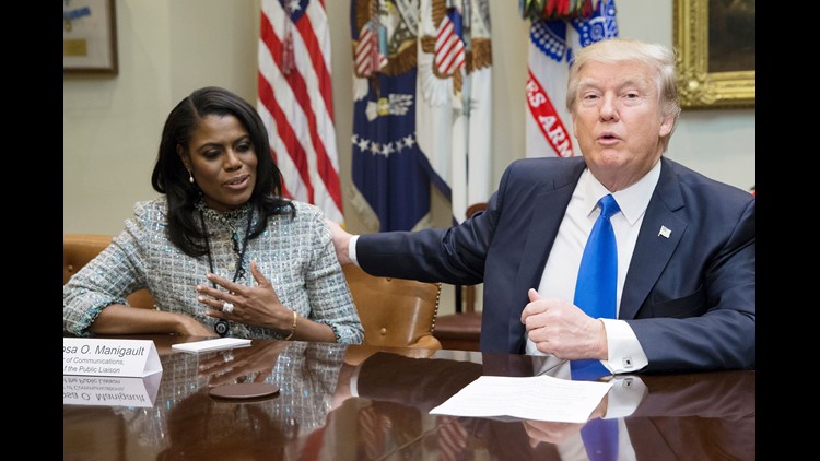 president trump,PresidentTrump omarosa says president trump trying to "silence"