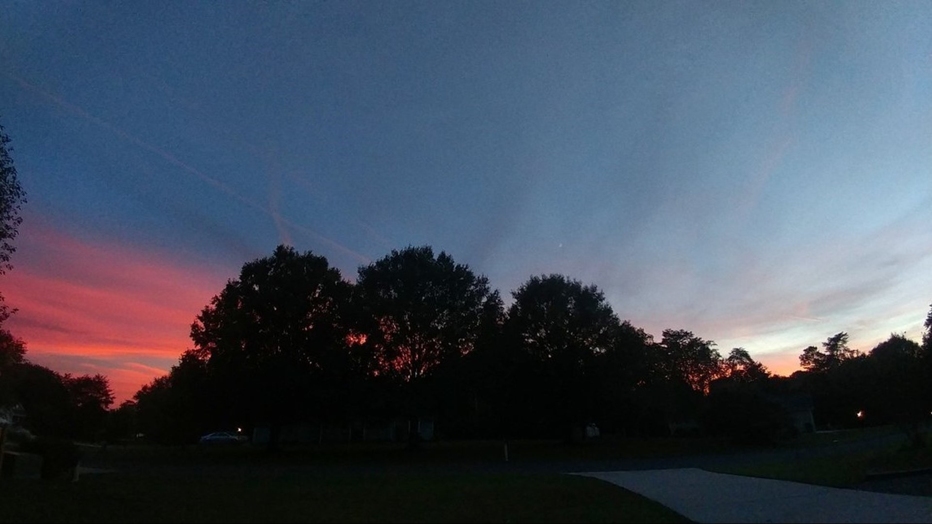 Photos Beautiful Sunsets In The Triad A Day After Michael Wfmynews