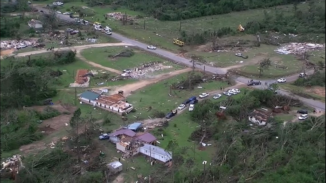 Tornado leaves behind trail of destruction | wfmynews2.com