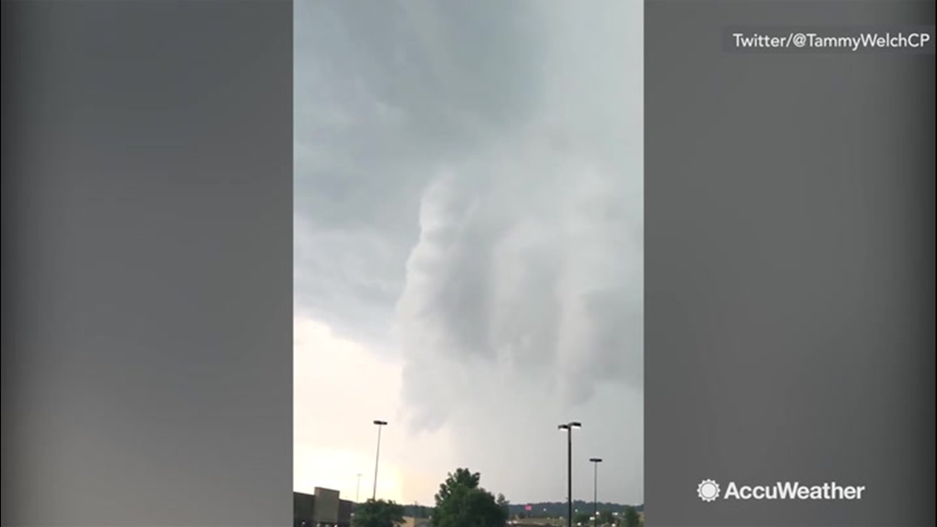 A tornado hit the Southridge area of Charleston, West Virginia the evening of Monday, June 24.