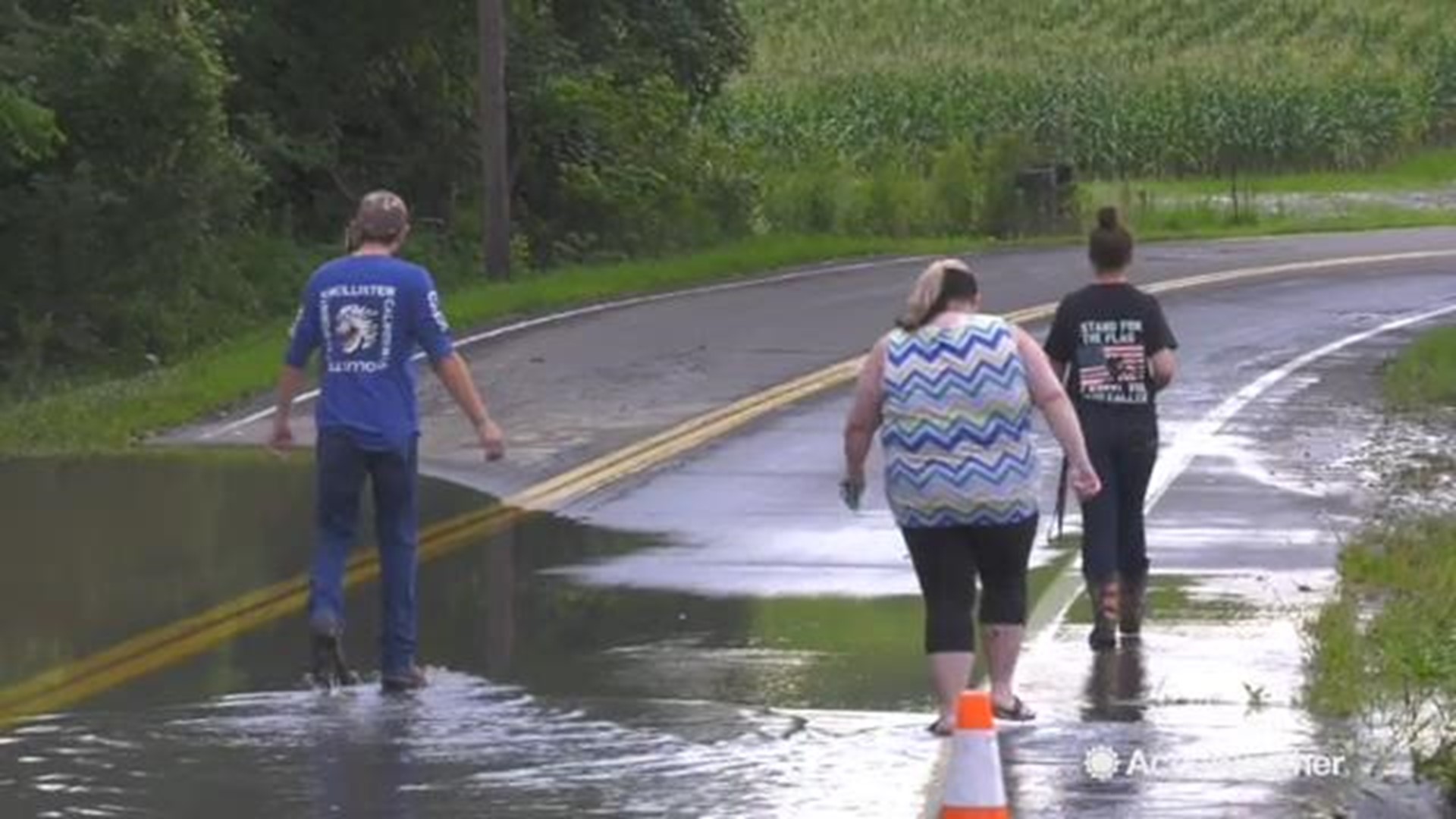  Over a dozen counties in upstate New York are under a state of emergency due to severe flash floods. Many roads have been blocked off due to flooding around Elmira, New York, and emergency workers warn residents use extreme caution if you must go out. 