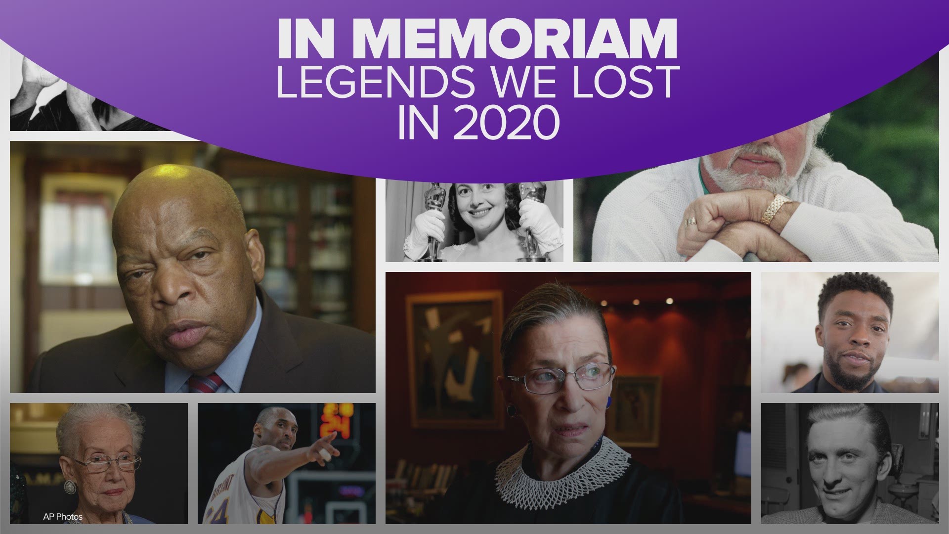 A look at legendary newsmakers, entertainers and sports legends the world lost in 2020.