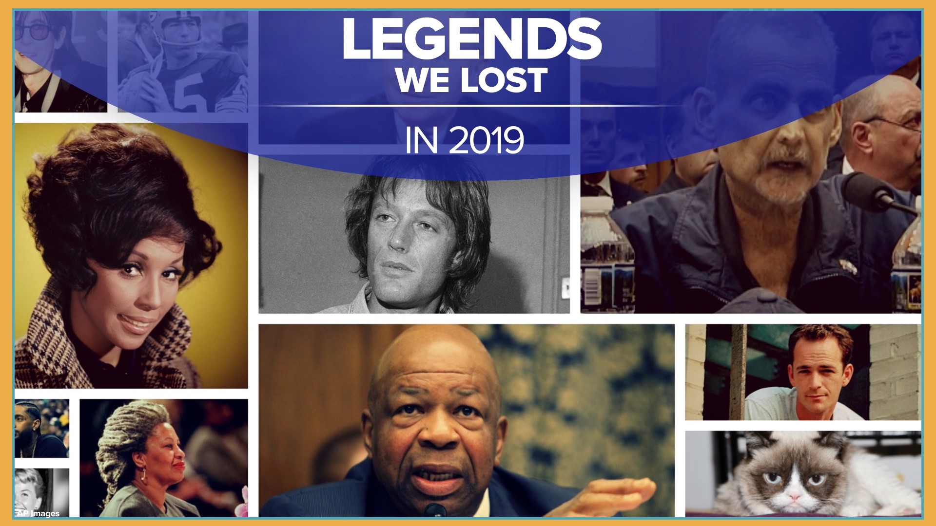 Remembering some of the newsmakers, sports legends and entertainment stars we lost in 2019.
