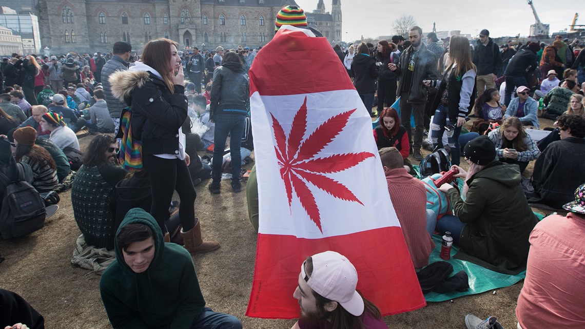 Canada largest legal marijuana country next week
