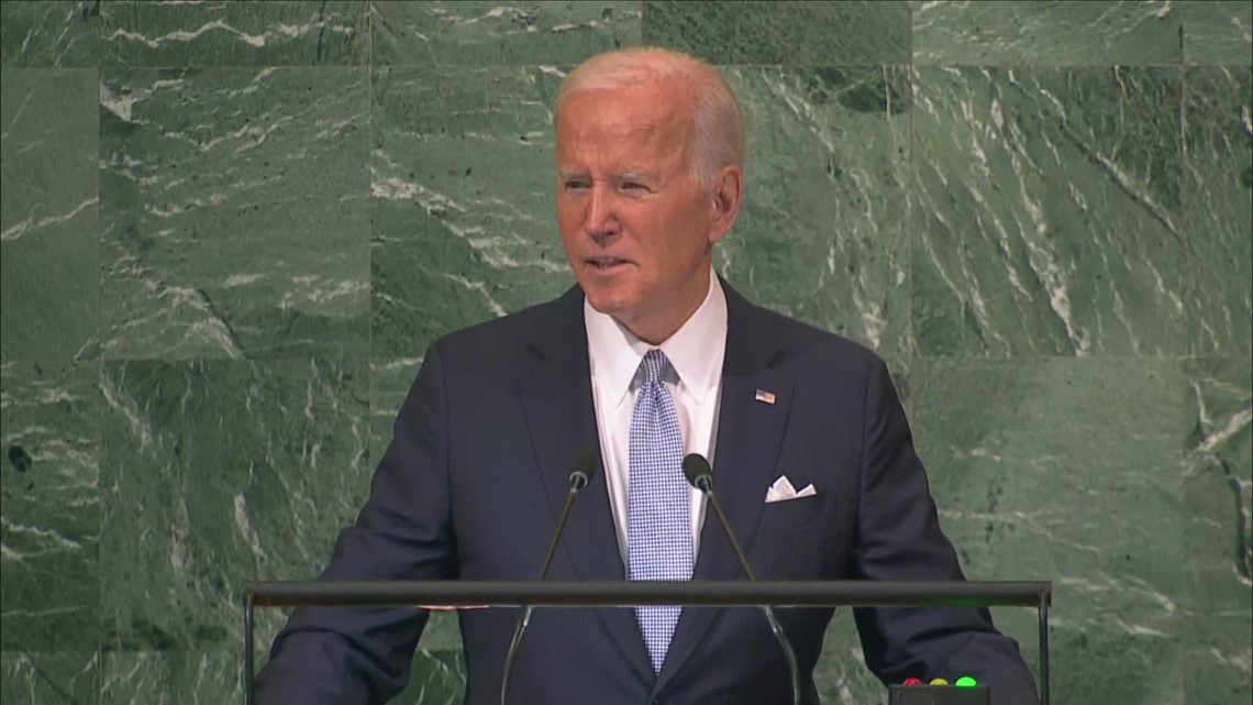 Biden to world leaders: Russia 'shamelessly violated' UN charter