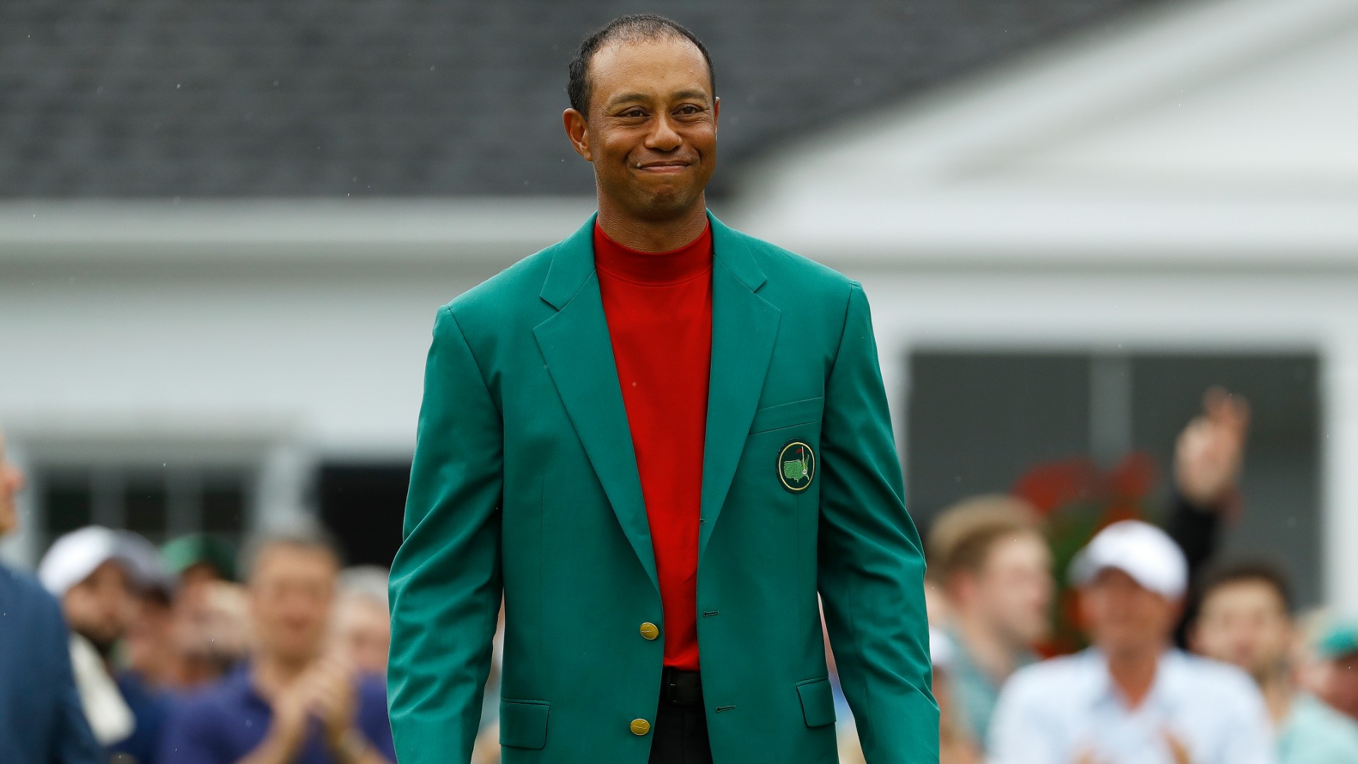 Tiger Woods Puts On The Green Jacket, Wins First Masters Tournament