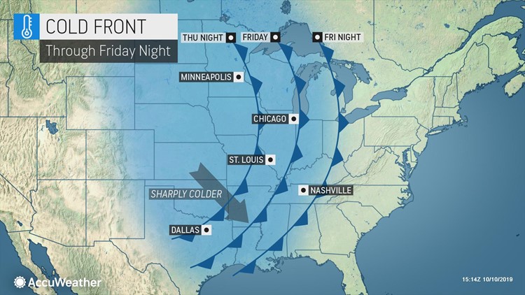 Blizzard to usher in piercing cold in the central U.S.