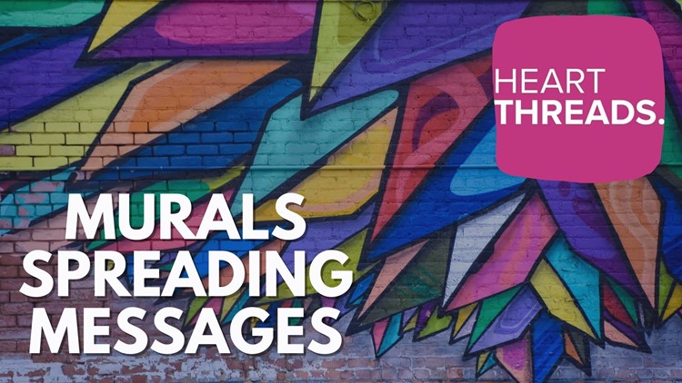 HeartThreads | Murals spreading messages
