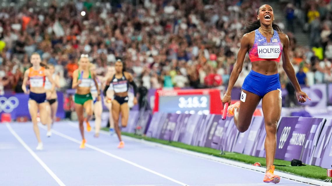 Who won the women's 4x400 relay at the Paris Olympics? | wfmynews2.com