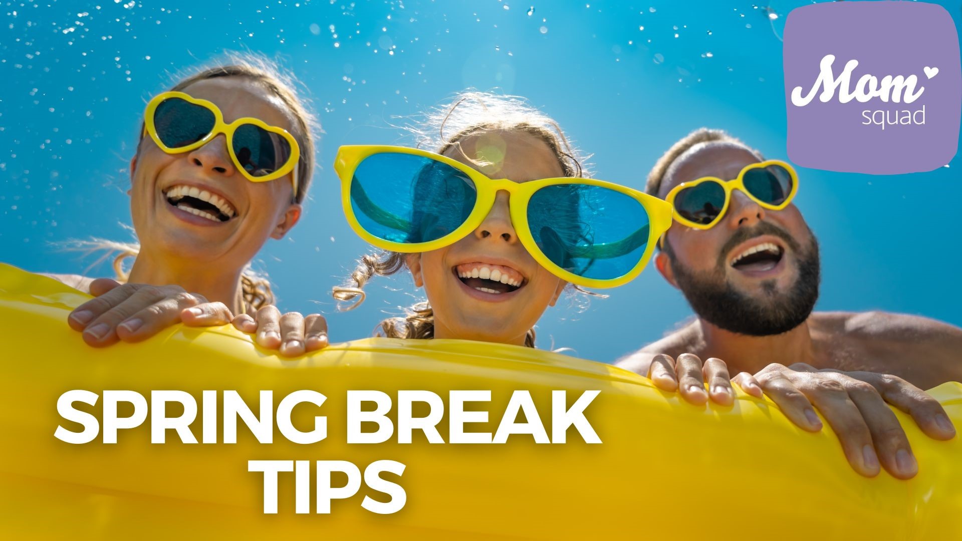 Tips for any spring break, whether you have a staycation or travel to a destination. Advice for how to pack and keep kids entertained, plus Easter gift ideas.