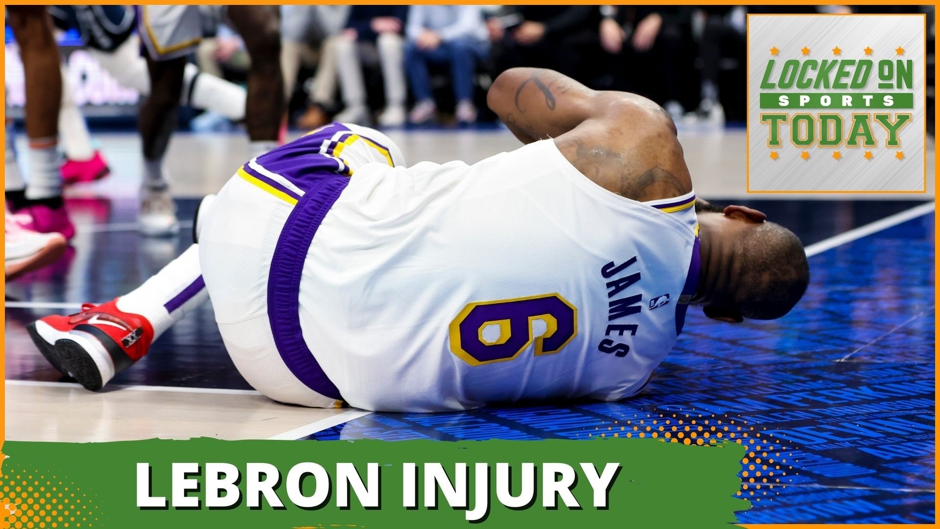 Are the LeBron James and Anthony Davis injury updates a concern for the  Lakers?