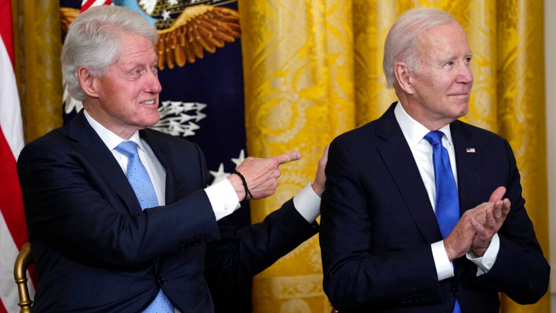 Joe Biden, Bill Clinton mark family leave act 30 year anniversary ...