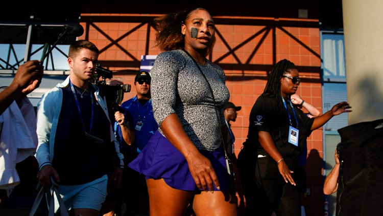 Serena Williams center of attention at US Open as end nears