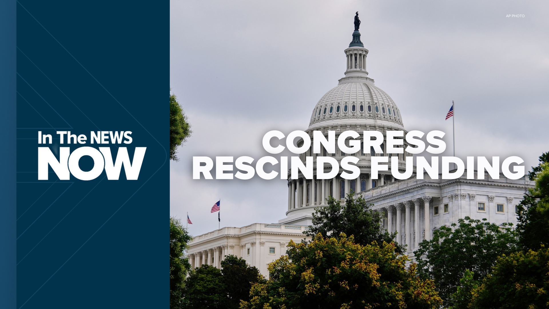 At the request of President Trump, Republicans in Congress voted to cancel $9 billion in funding they had already approved.