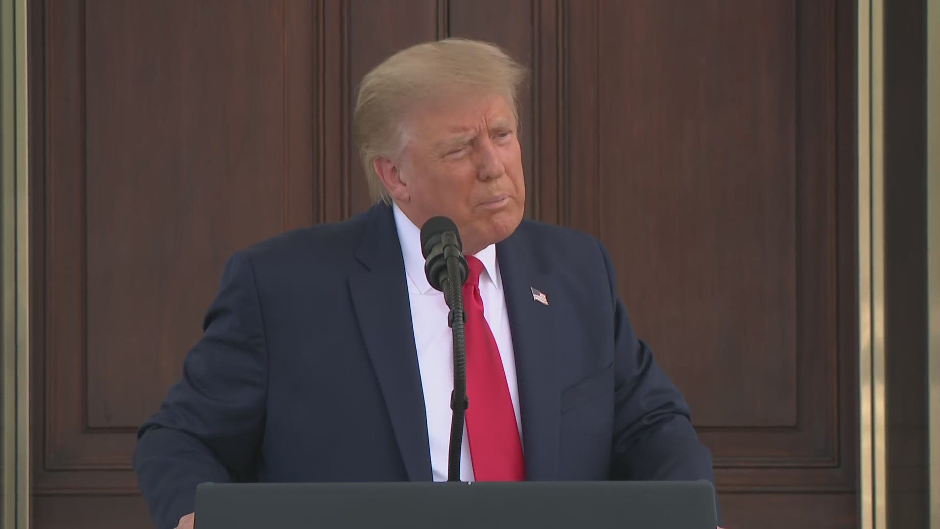 Trump says he's open to an investigation of Postmaster General DeJoy after some of DeJoy's former employees said they felt pressured to donate to GOP candidates.