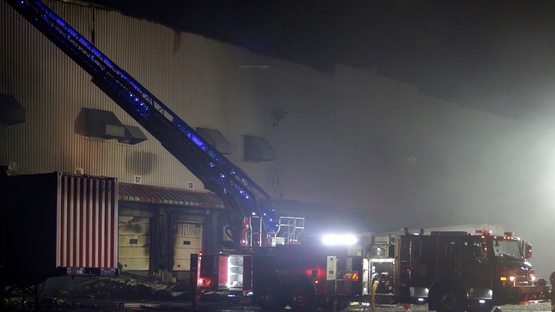 QVC distribution center fire in NC: "Main section" destroyed - Vimarsana News