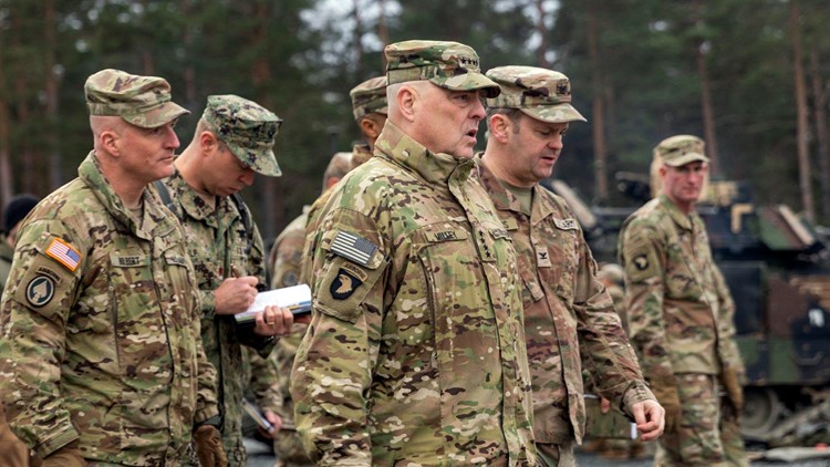 US, Ukraine top military chiefs meet in person for 1st time