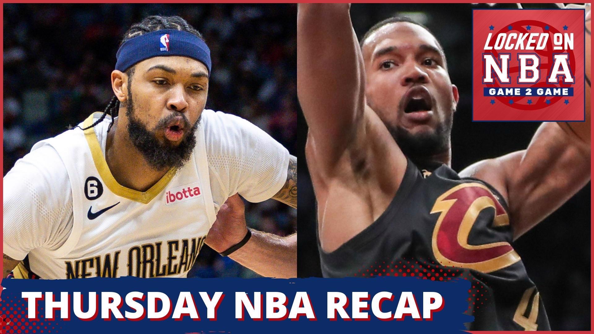 The latest in the NBA from the Cavs getting a game winner in Brooklyn to the Knicks holding off the Magic.