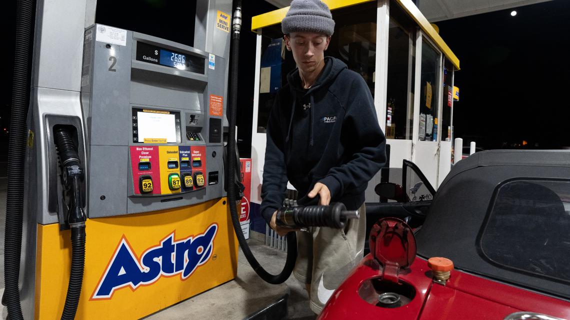 6 states have gas prices over $5 a gallon as fuel costs continue to rise nationwide
