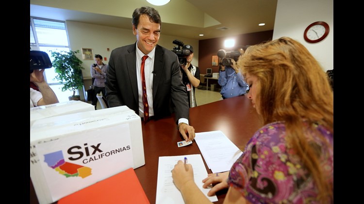 Proposal to split California into three states qualifies for November ballot Proposal to split California into three states qualifies for November ballot
