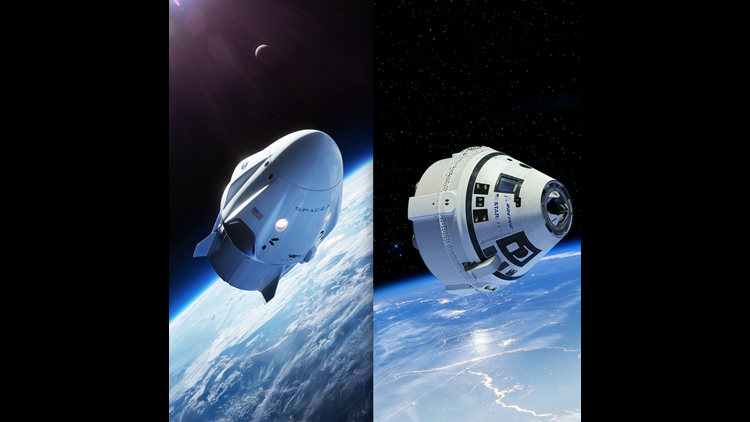 nasa names 9 astronauts to fly spacex and boeing ships