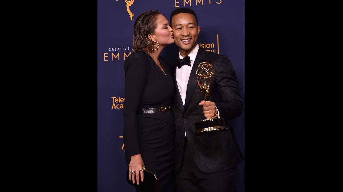 John Legend Chrissy Teigen React To His Status As First Black Man To Achieve Egot Status Wfmynews2 Com