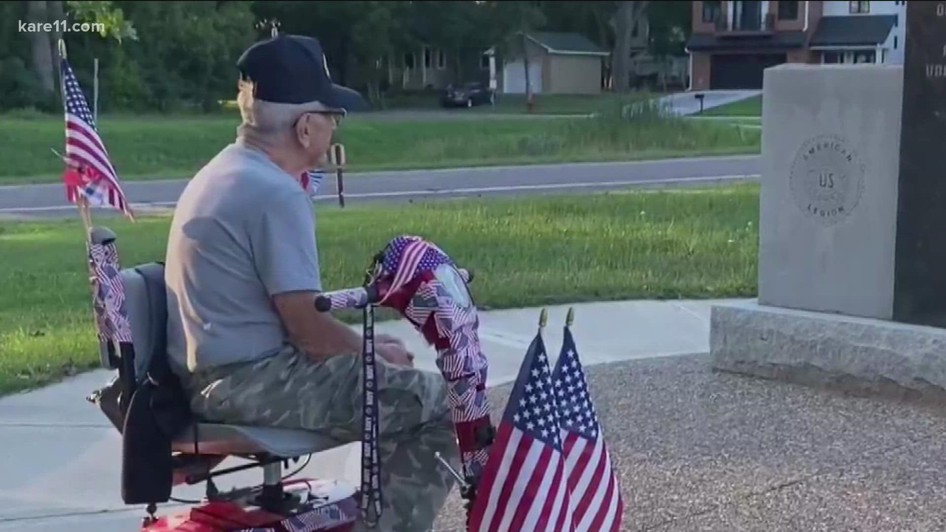 A TikTok video, a Minnesota veteran and a broken scooter. Kent Erdahl shows us how social media is helping a Minnesota vet move again.
