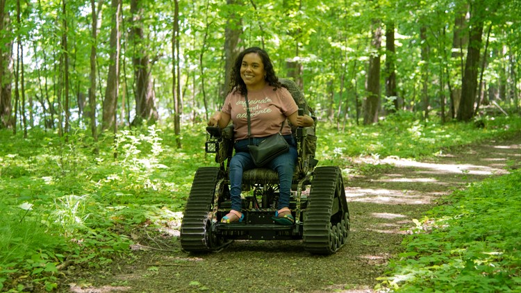 Minnesota DNR unveils 'track chairs' to make state parks more accessible