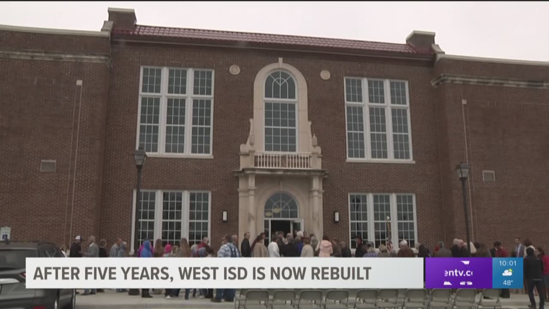After five years, West ISD officially rebuilt