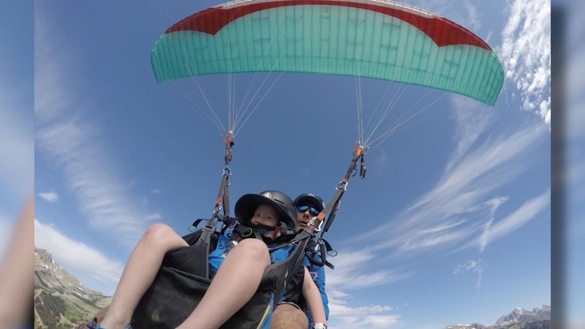 8-year-old with terminal cancer fulfills skydiving wish - Vimarsana News