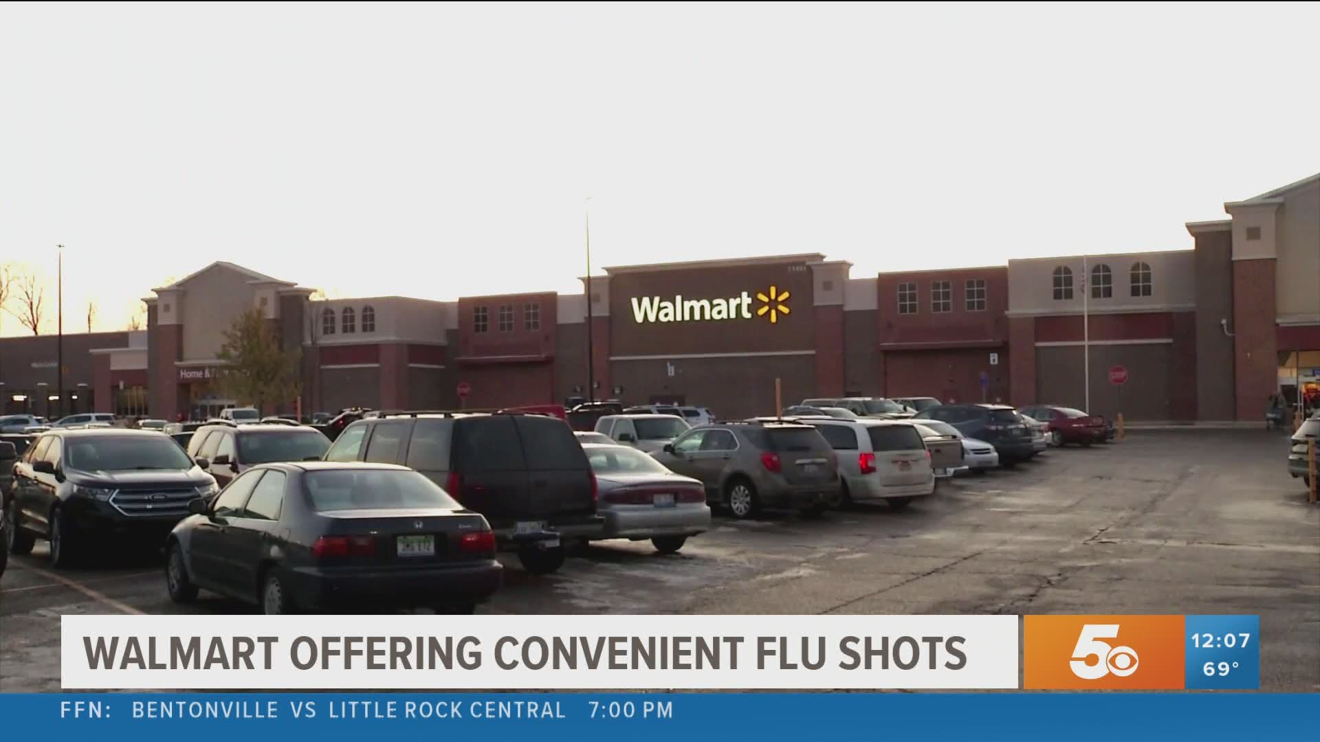 Walmart offering convenient flu shots