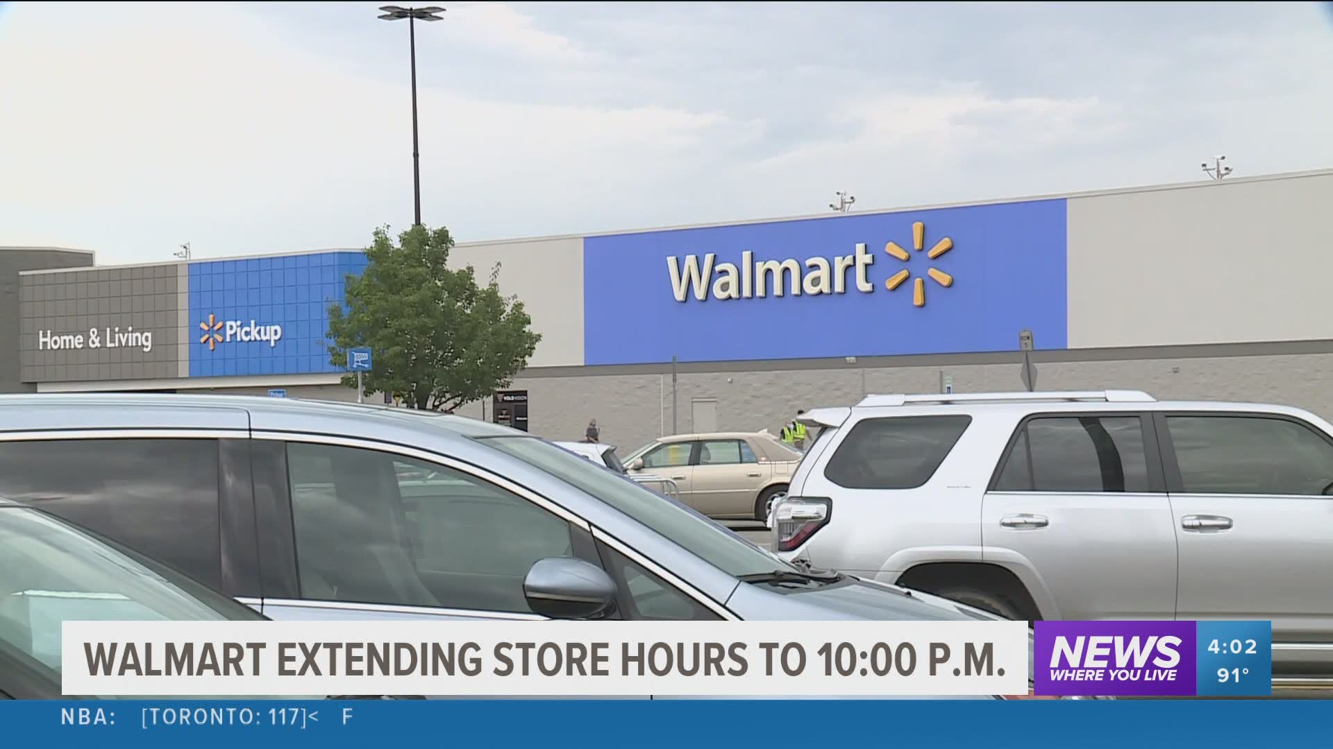 Walmart extending store hours to 10 p.m.