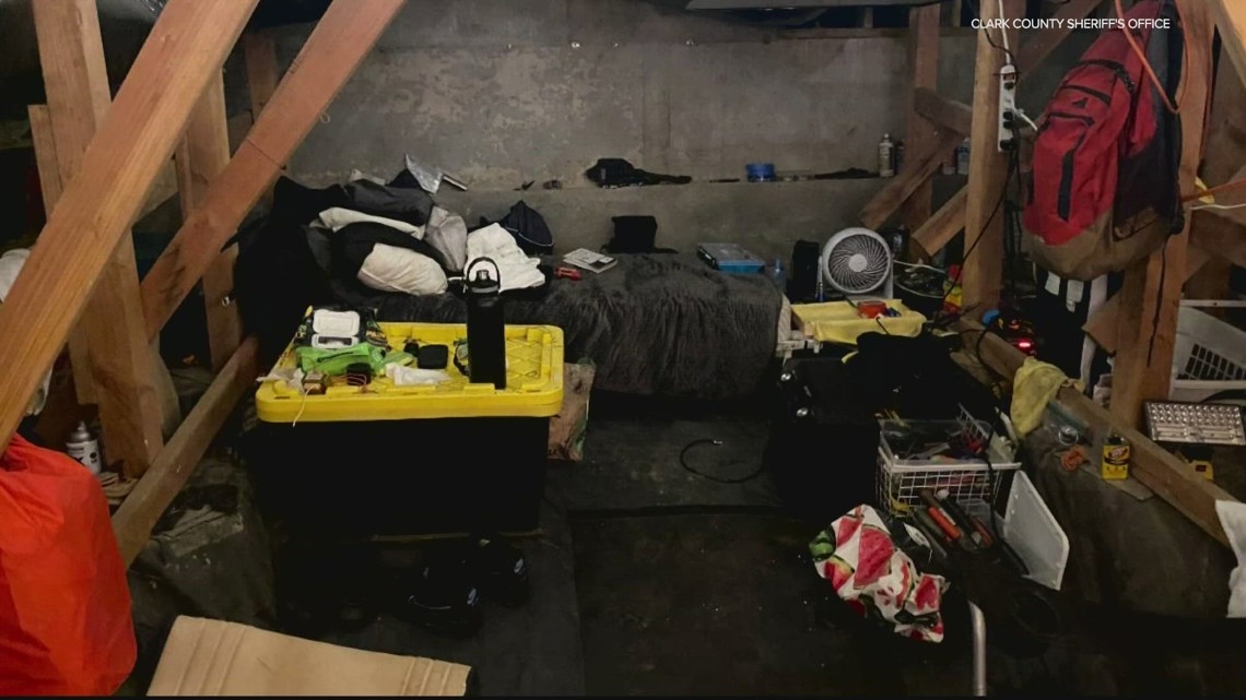 Man caught living in the crawlspace of Oregon townhome sentenced to prison