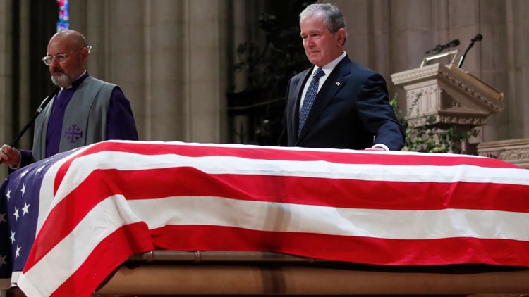 READ AND WATCH: George W. Bush's touching eulogy