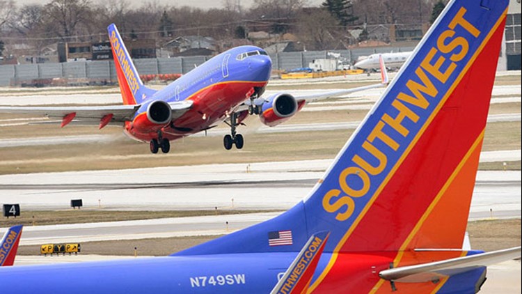 Southwest flight delayed after passenger airdrops naked pictures to entire plane