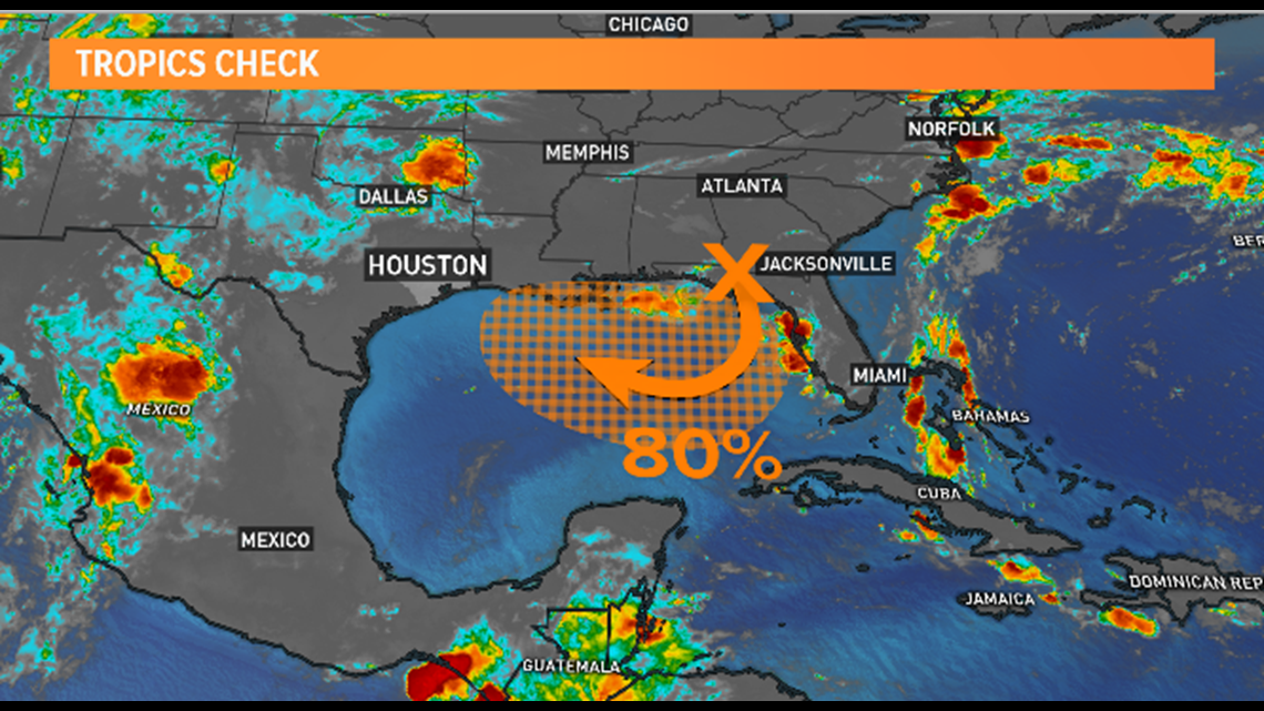 Gulf Of Mexico Weather Map - Map