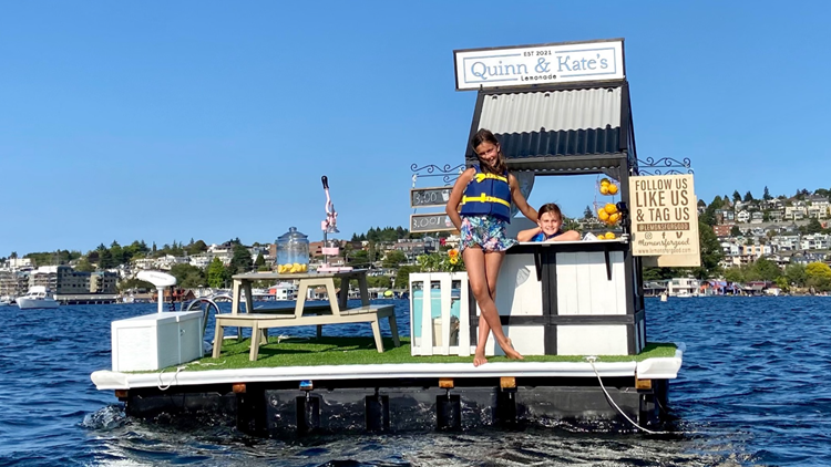Meet the young entrepreneurs behind floating lemonade stand
