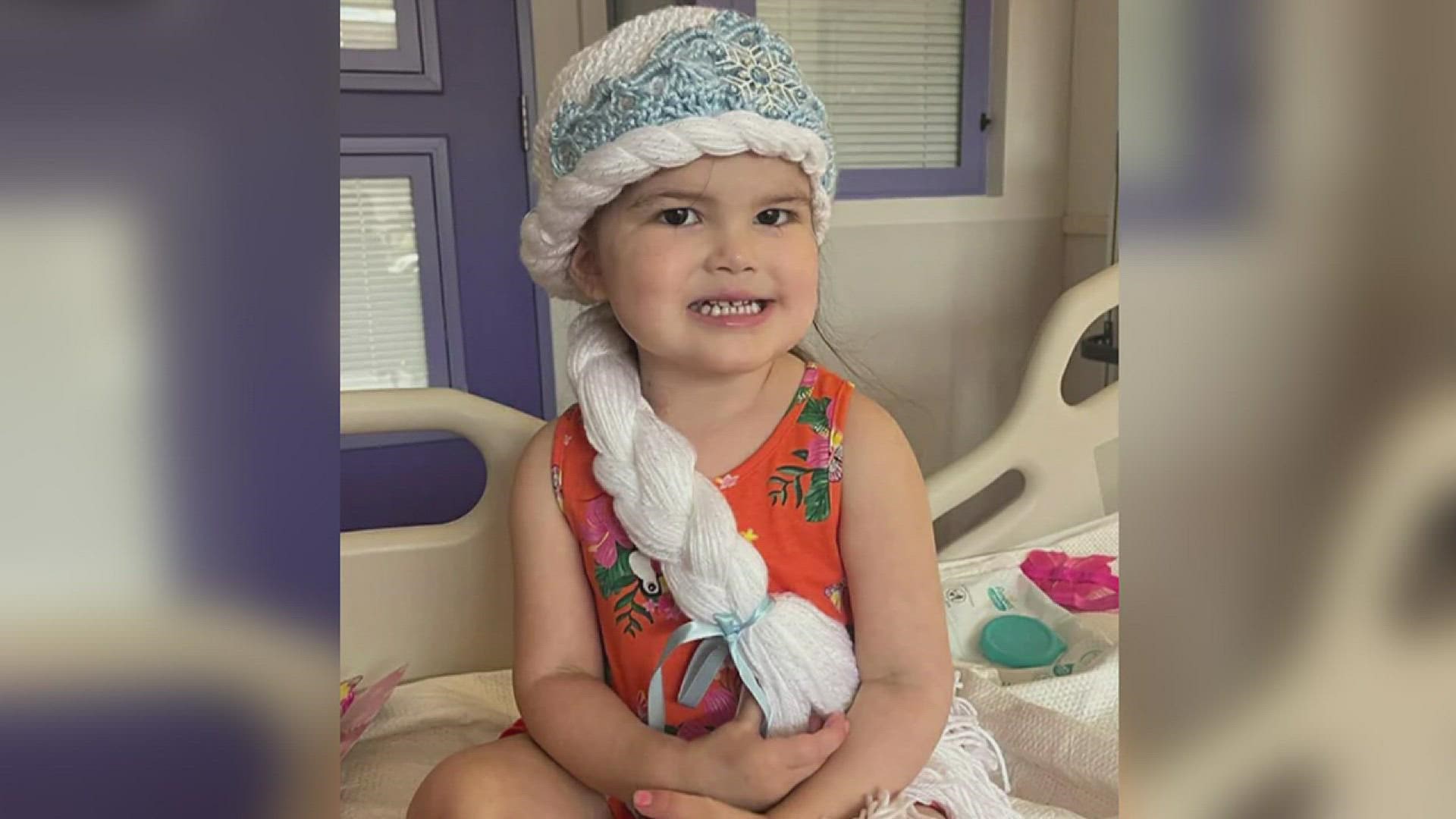 Madison Jackson was diagnosed with leukemia when she was 2 years old.