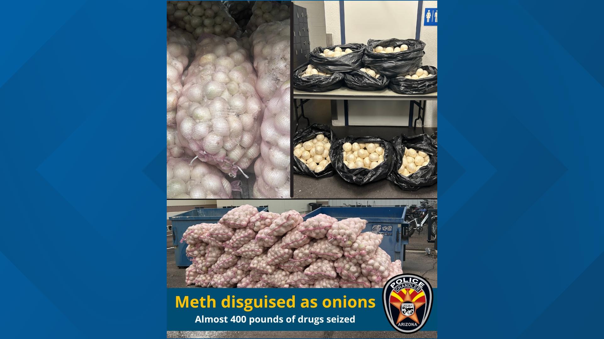 Arizona police seize nearly 400 pounds of meth in traffic stop ...