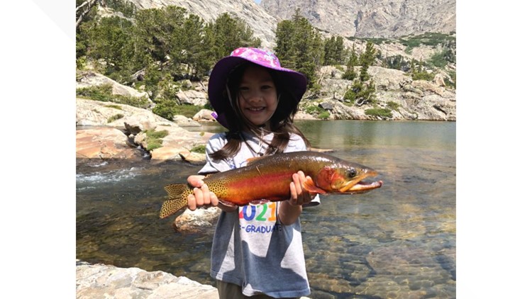 4-year-old lands potentially record-breaking golden trout