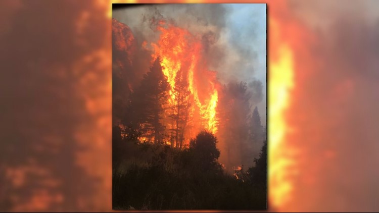PHOTOS | Spring Fire burning in Costilla County