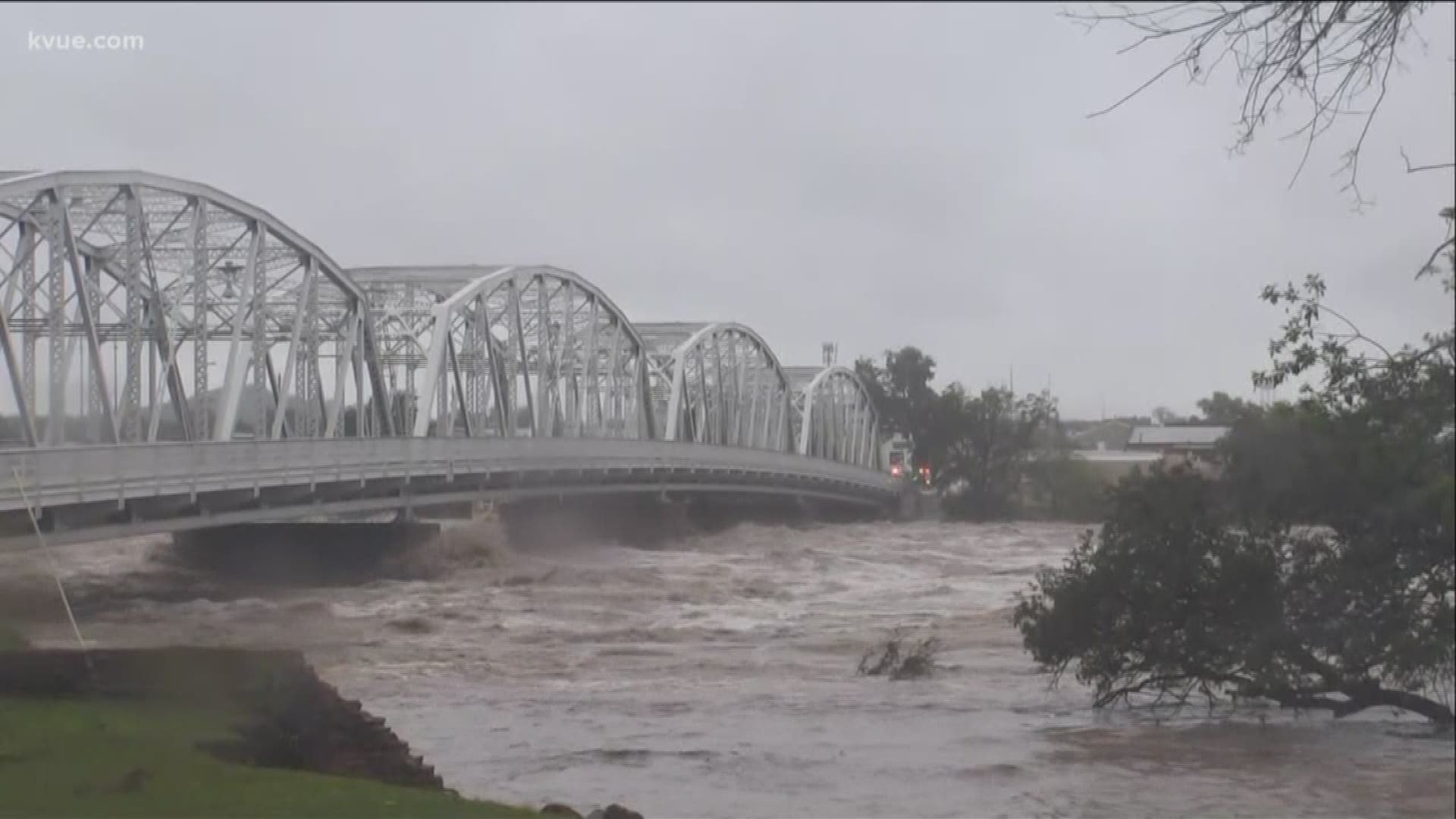 Clara Tuma from the Lower Colorado River Authority details flooding from Llano River