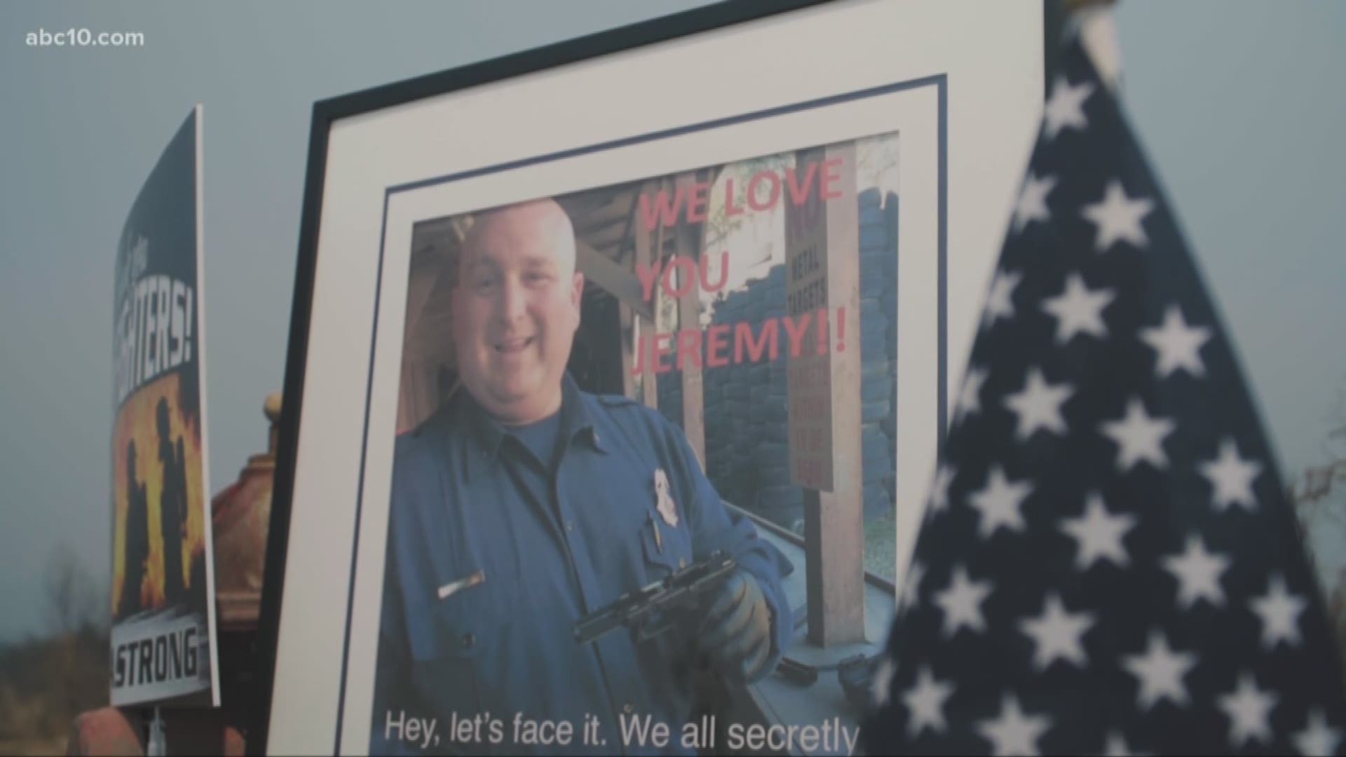 Jeremy Stoke, 37, cut his own vacation four days short, volunteering to help when the Carr Fire started to force his neighbors around Redding to evacuate. Later that night, he died in the line of duty.