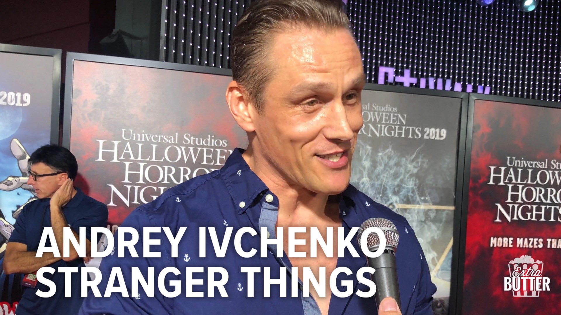 Andrey Ivchenko (Grigori) talks about his time on 'Stranger Things' Season 3 and his epic fight with David Harbour (Chief Jim Hopper).