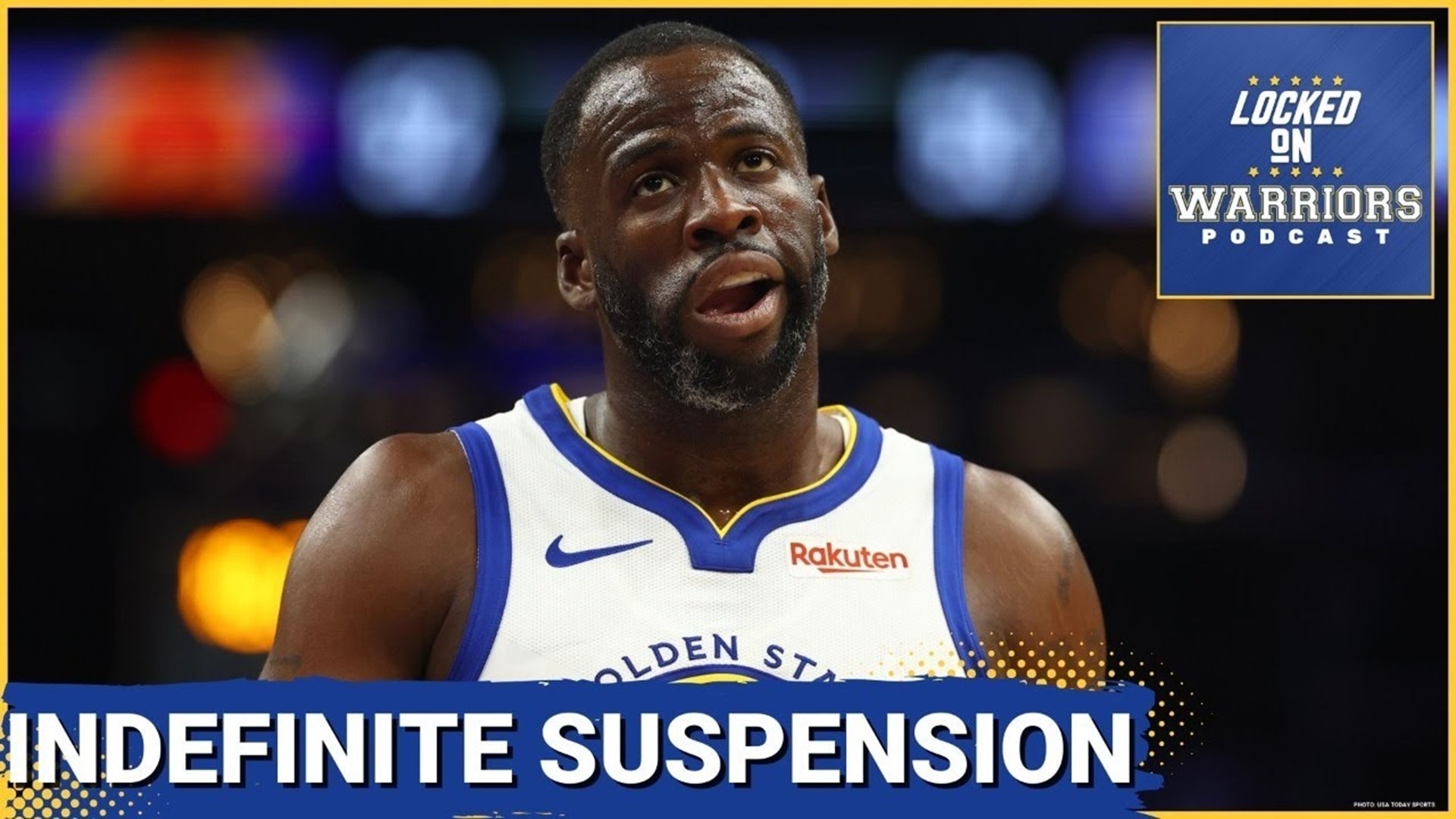 Cyrus Saatsaz went solo for a live midweek show to discuss the breaking news that Draymond Green has been suspended indefinitely.
