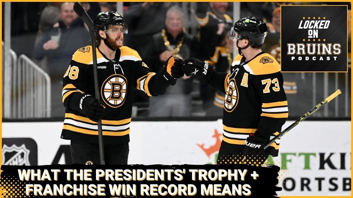 What the Presidents' Trophy + Franchise wins record means for the Boston Bruins