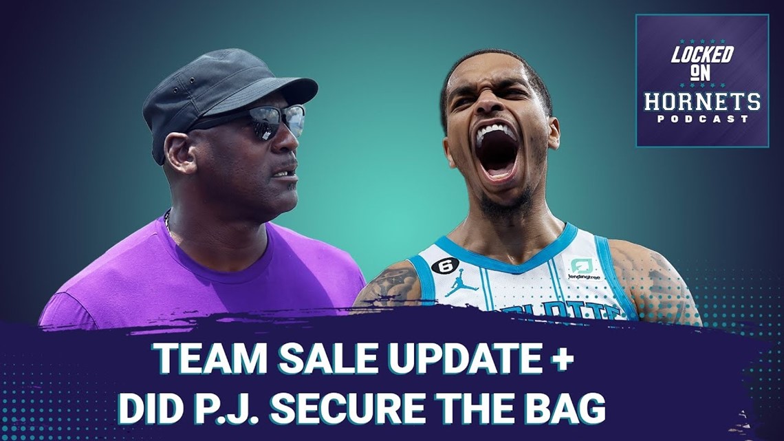 Michael Jordan team sale update, did P.J. Washington secure the bag and a sneaker peek at AIR