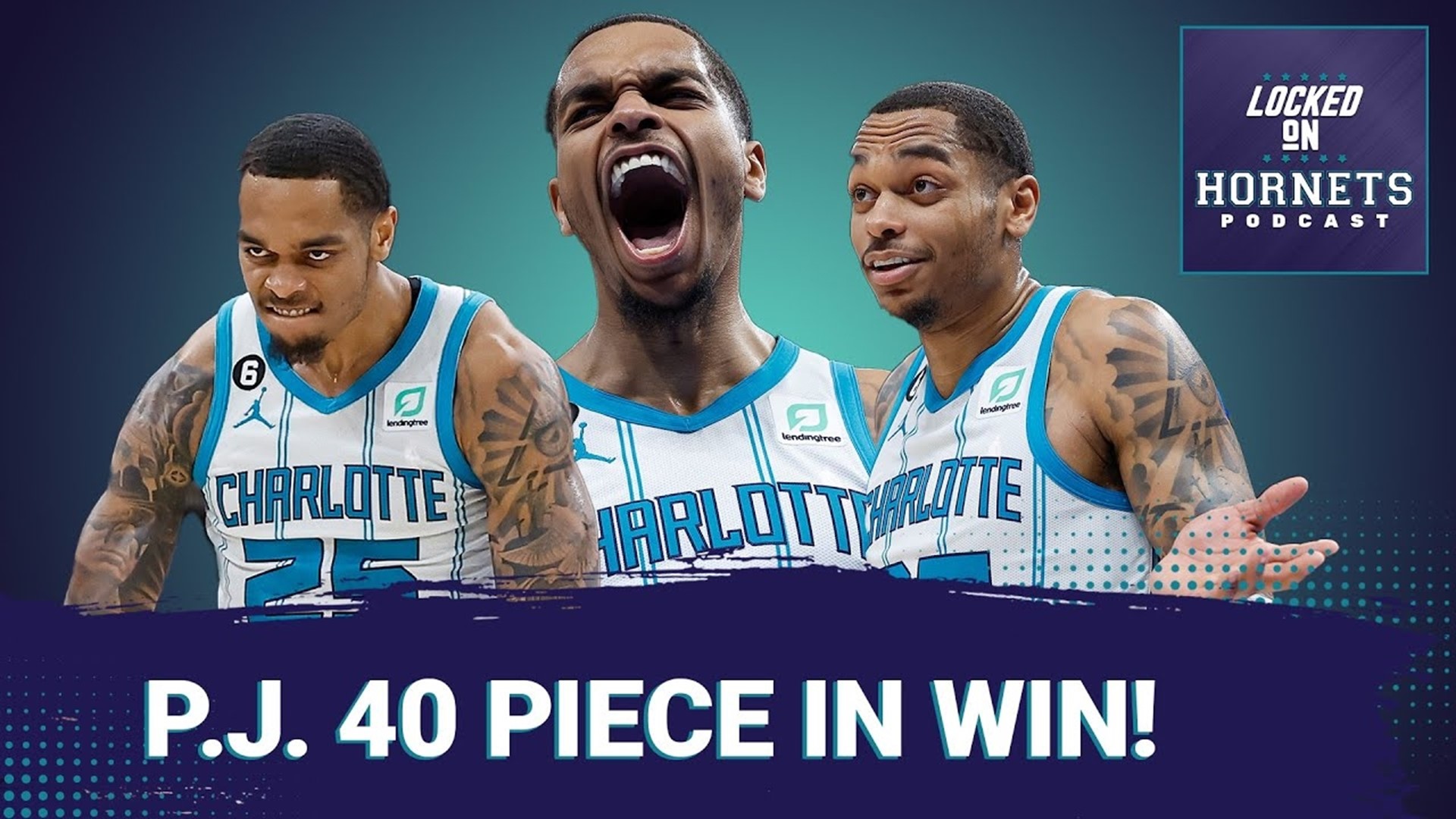 P.J. Washington goes for 43 points in a tightly contested 3rd straight win for the Charlotte Hornets.