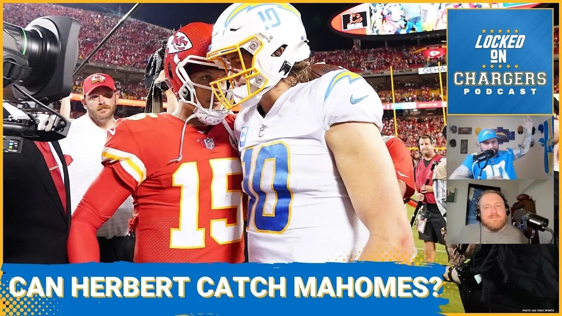 The Los Angeles Chargers have been chasing Patrick Mahomes and the Chiefs for Justin Herbert's whole career, but Herbert has the talent to get to that level.