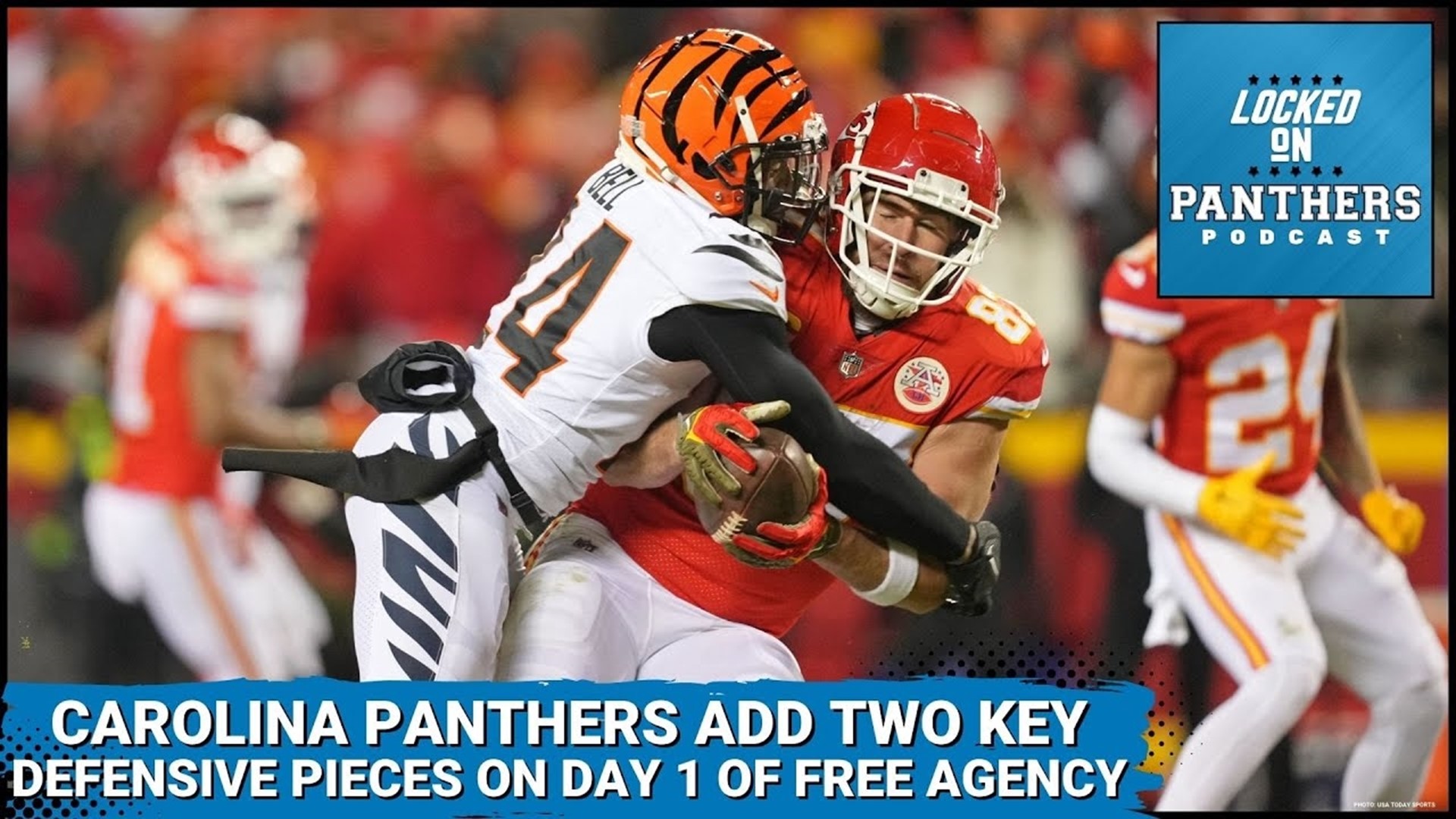 The Carolina Panthers started off free agency by filling two holes in their starting defense.